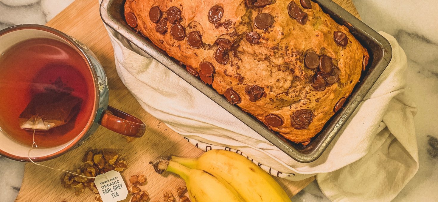 Vegan Banana Walnut Bread Recipe
